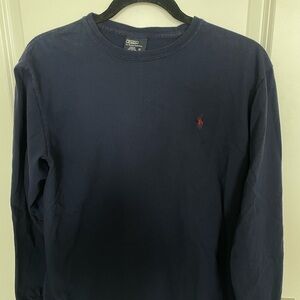 Polo by Ralph Lauren Men's Dark Blue Long Sleeve Tee